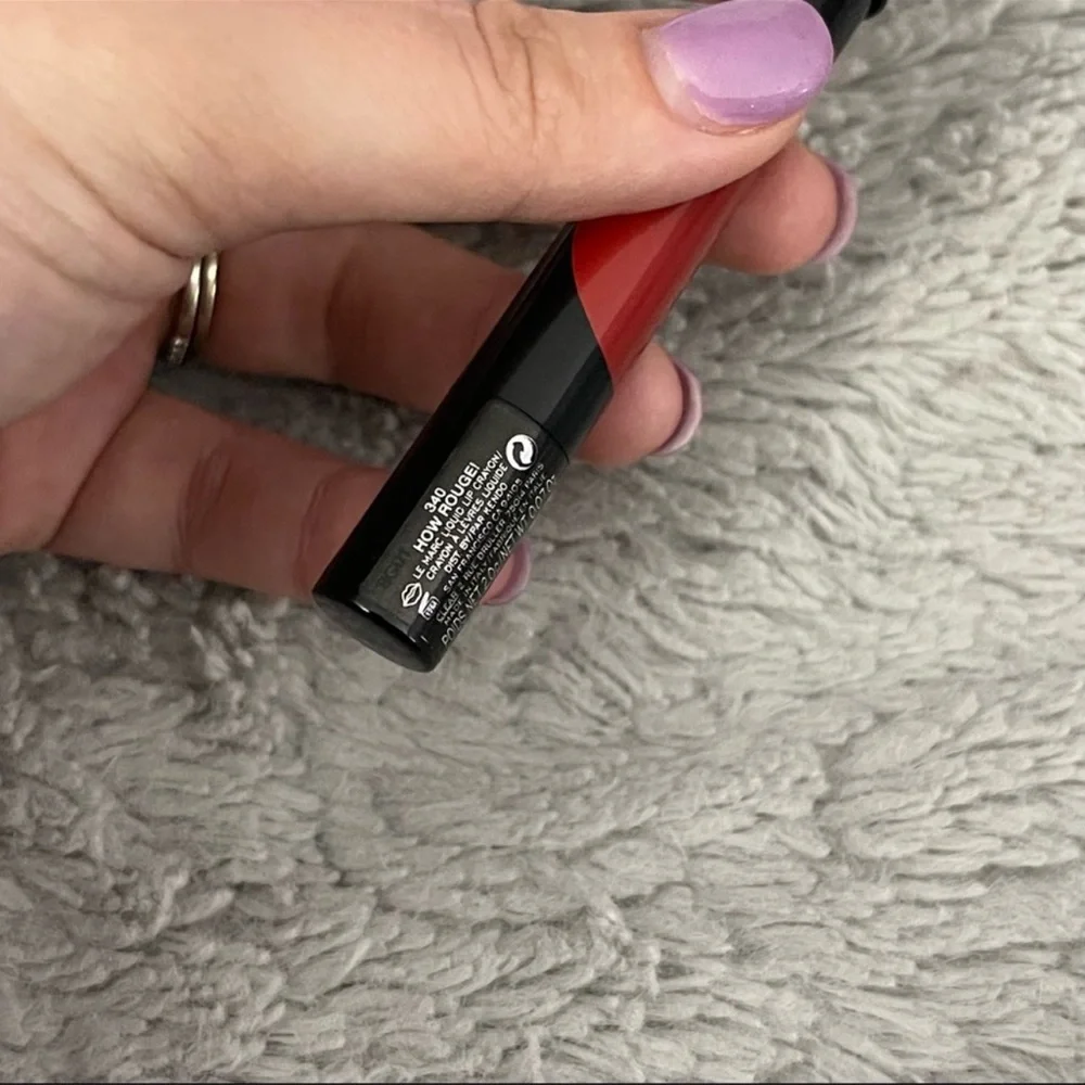 ‼️Limited Edition‼️NEW‼️Marc Jacobs 340 HOW ROUGE Liquid Lip Crayon - Picture 12 of 15